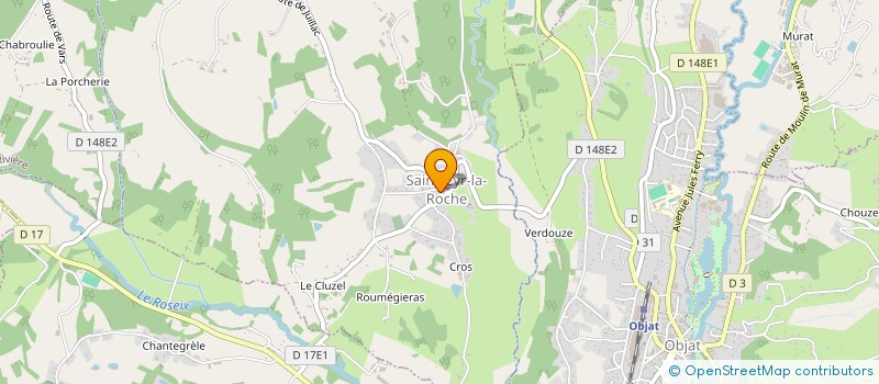 localisation de l'entreprise MONSIEUR JEAN-CLAUDE LATRY  SAINT-CYR-LA-ROCHE