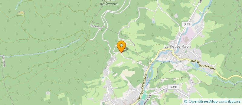 localisation de l'entreprise MONSIEUR JEAN-CLAUDE LAULER  SENONES