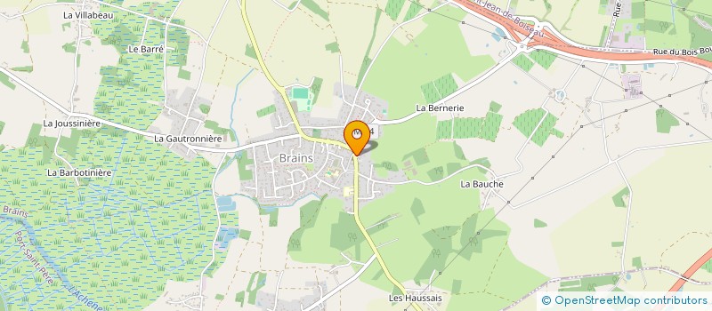 localisation de l'entreprise MONSIEUR JEAN-CLAUDE LAURANCE  BRAINS