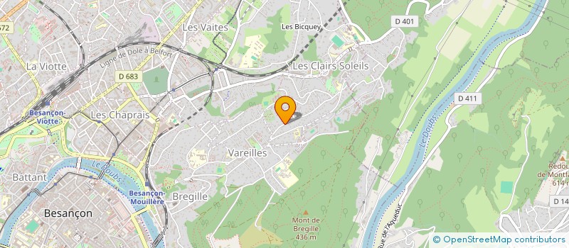 localisation de l'entreprise MONSIEUR JEAN-CLAUDE LAURENT  BESANCON