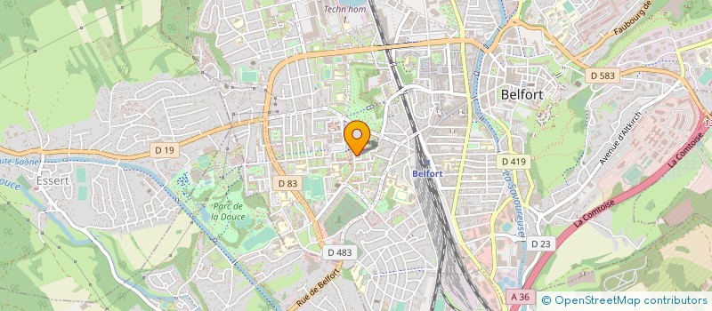 localisation de l'entreprise MONSIEUR JEAN-CLAUDE LAVAUX  PASSAVANT-LA-ROCHERE