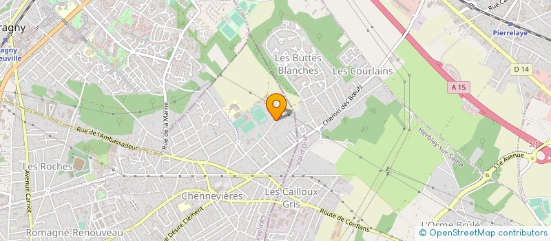 localisation de l'entreprise MONSIEUR JEAN-CLAUDE LE COCQ  CONFLANS-SAINTE-HONORINE