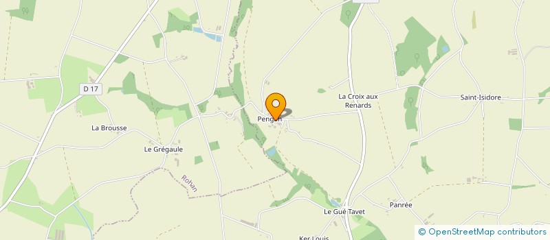 localisation de l'entreprise MONSIEUR JEAN-CLAUDE LE GLEUHER  CREDIN