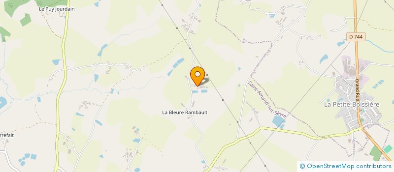 localisation de l'entreprise MONSIEUR JEAN-CLAUDE LE LIEVRE  MAULEON