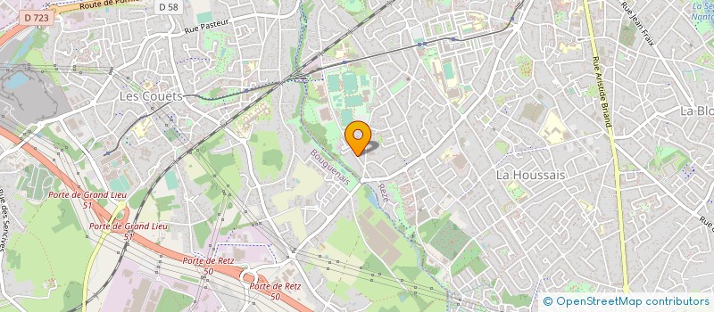 localisation de l'entreprise MONSIEUR JEAN-CLAUDE LE START  REZE