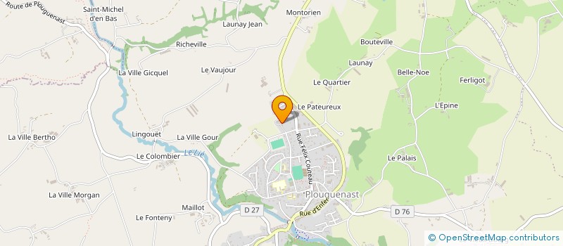 localisation de l'entreprise MONSIEUR JEAN-CLAUDE LE VEXIER à HENON