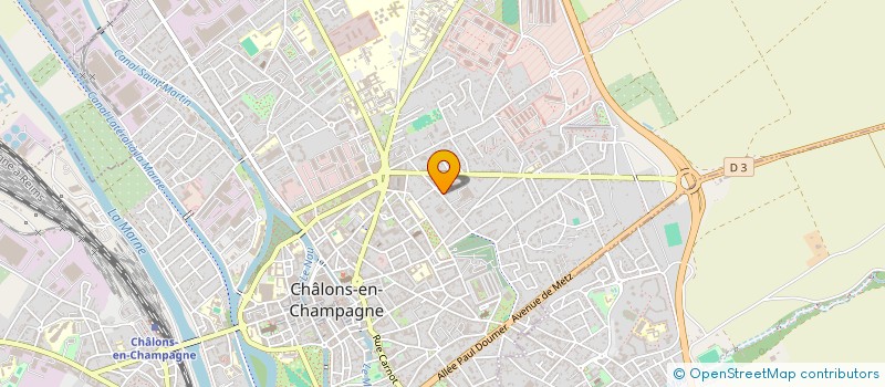 localisation de l'entreprise MONSIEUR JEAN CLAUDE LEAT  CHALONS-EN-CHAMPAGNE