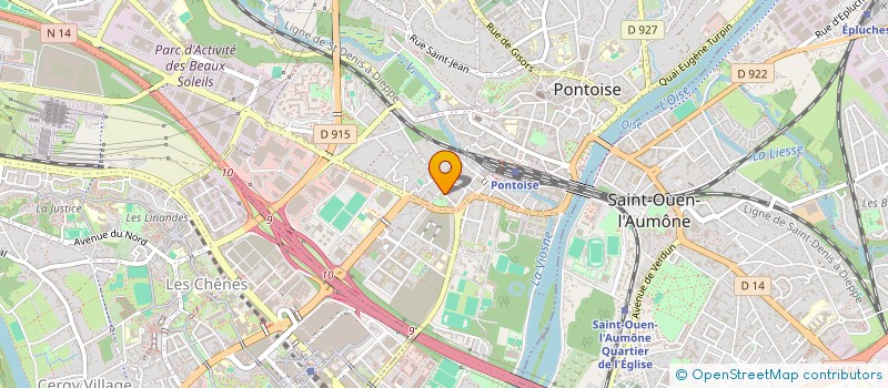 localisation de l'entreprise MONSIEUR JEAN-CLAUDE LECARPENTIER  GENICOURT