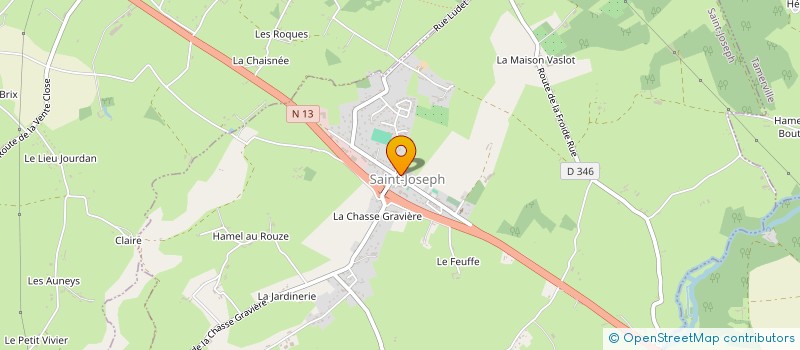 localisation de l'entreprise MONSIEUR JEAN-CLAUDE LECAVELIER à COLOMBY