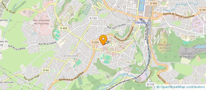 localisation de l'entreprise MONSIEUR JEAN-CLAUDE LECHEVALLIER à CHERBOURG-EN-COTENTIN