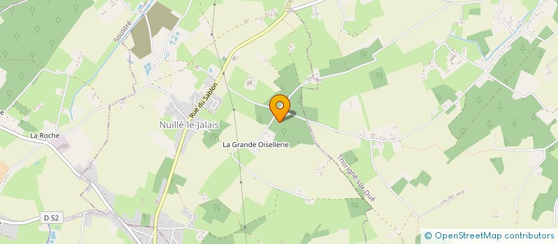 localisation de l'entreprise MONSIEUR JEAN-CLAUDE LECOMTE  NUILLE LE JALAIS