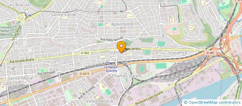 localisation de l'entreprise MONSIEUR JEAN-CLAUDE LECOUSTRE à LE HAVRE