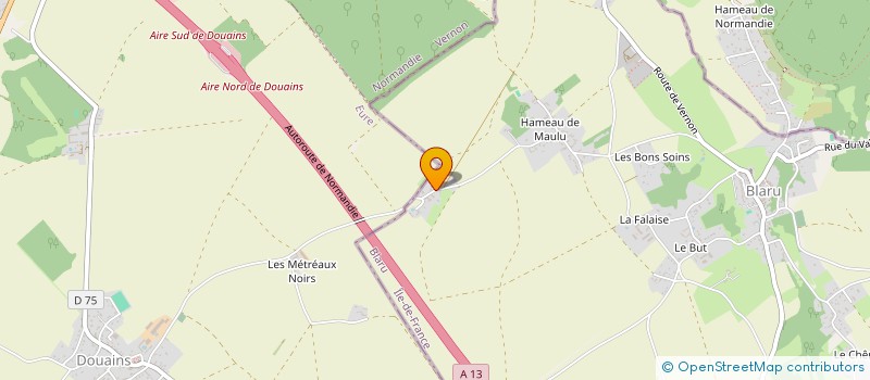 localisation de l'entreprise MONSIEUR JEAN-CLAUDE LEFEBVRE  BLARU