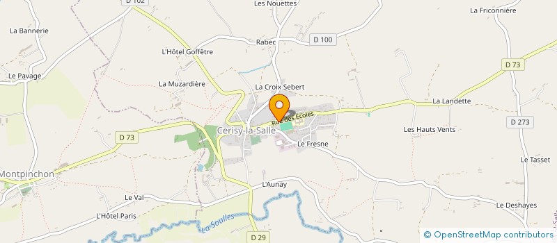 localisation de l'entreprise MONSIEUR JEAN-CLAUDE LEFORESTIER  RONCEY