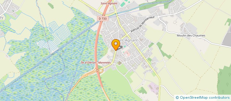 localisation de l'entreprise MONSIEUR JEAN-CLAUDE LEFORT  SAINT-AGNANT