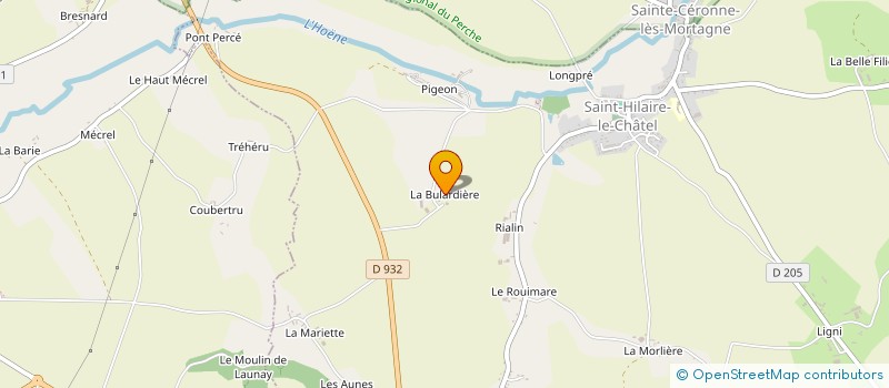 localisation de l'entreprise MONSIEUR JEAN-CLAUDE LEGENDRE à SAINT-HILAIRE-LE-CHATEL
