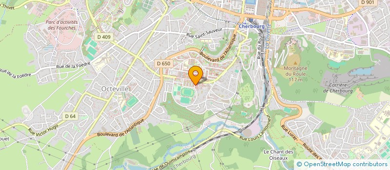 localisation de l'entreprise MONSIEUR JEAN-CLAUDE LEGER  CHERBOURG-EN-COTENTIN