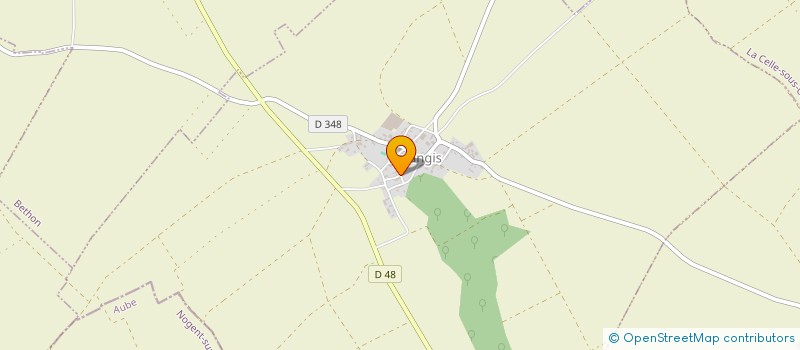 localisation de l'entreprise MONSIEUR JEAN CLAUDE LELARGE  POTANGIS