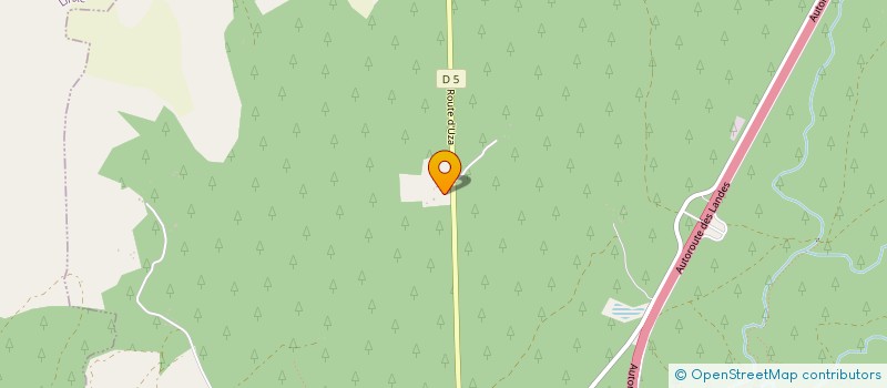 localisation de l'entreprise MONSIEUR JEAN-CLAUDE LEROUX  CASTETS