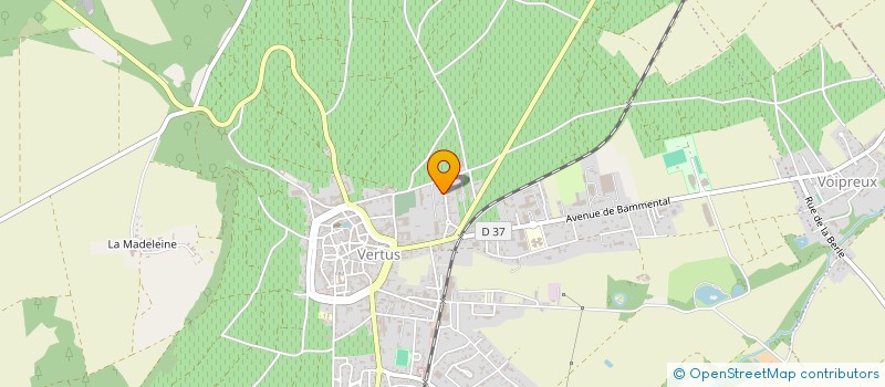 localisation de l'entreprise MONSIEUR JEAN-CLAUDE LESAINT  BLANCS-COTEAUX