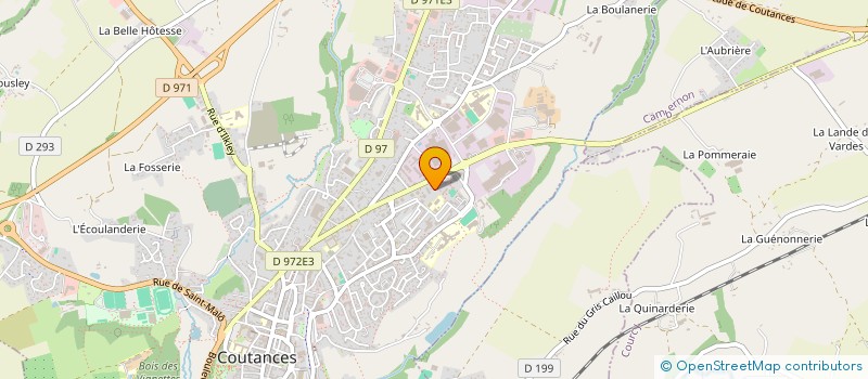 localisation de l'entreprise MONSIEUR JEAN-CLAUDE LESIGNE à COUTANCES