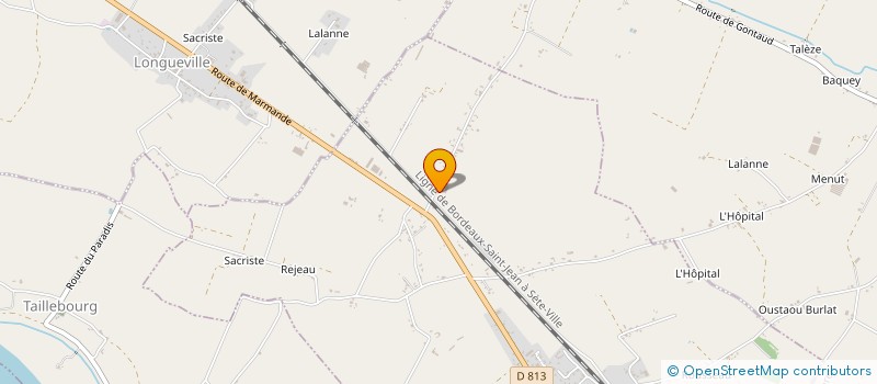 localisation de l'entreprise MONSIEUR JEAN CLAUDE LESNE  FAUGUEROLLES