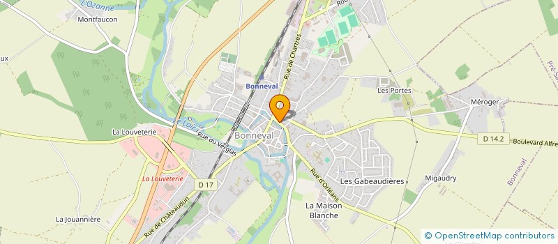localisation de l'entreprise MONSIEUR JEAN-CLAUDE LETHIAIS à BONNEVAL