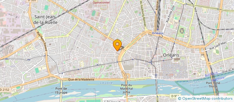 localisation de l'entreprise MONSIEUR JEAN-CLAUDE LEVEILLE à ORLEANS