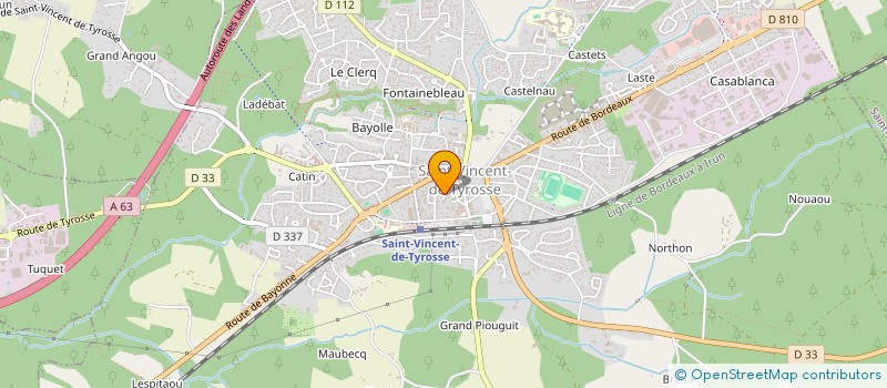 localisation de l'entreprise MONSIEUR JEAN-CLAUDE LIBIER  SAINT-JEAN-DE-MARSACQ