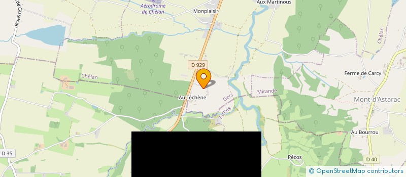 localisation de l'entreprise MONSIEUR JEAN CLAUDE LIEBANA  CHELAN