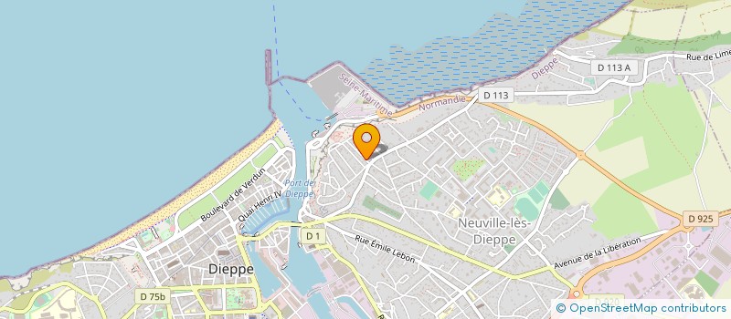 localisation de l'entreprise MONSIEUR JEAN-CLAUDE LOCHON à DIEPPE