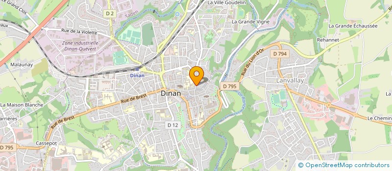 localisation de l'entreprise MONSIEUR JEAN-CLAUDE LOMBARDO à DINAN
