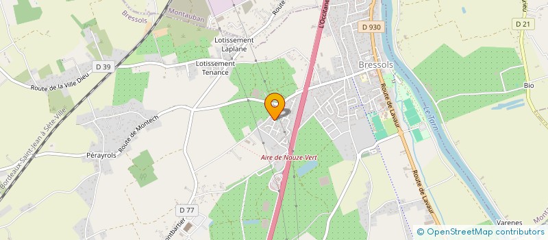 localisation de l'entreprise MONSIEUR JEAN-CLAUDE LORENT  BRESSOLS