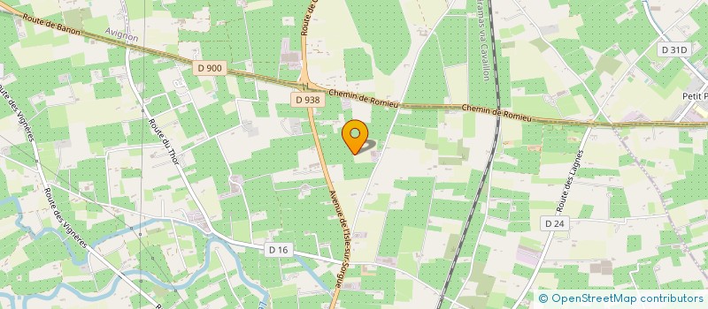 localisation de l'entreprise MONSIEUR JEAN-CLAUDE LORENZINO  CAVAILLON