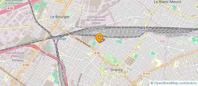 localisation de l'entreprise MONSIEUR JEAN-CLAUDE LORENZON à DRANCY
