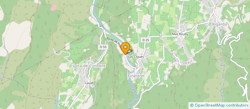 localisation de l'entreprise MONSIEUR JEAN-CLAUDE LUSSON  FINESTRET