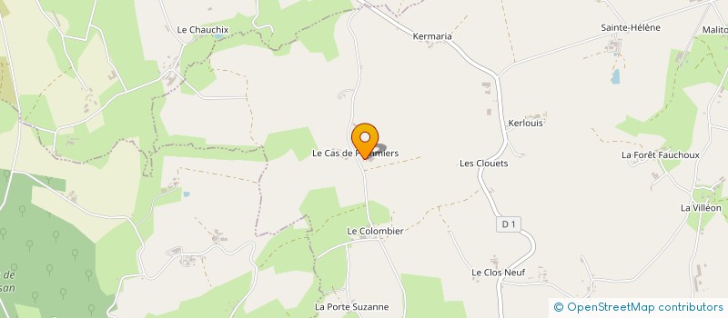 localisation de l'entreprise MONSIEUR JEAN-CLAUDE MAHE à LE MENE