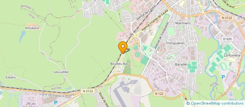 localisation de l'entreprise MONSIEUR JEAN-CLAUDE MALVEZIN à AURILLAC