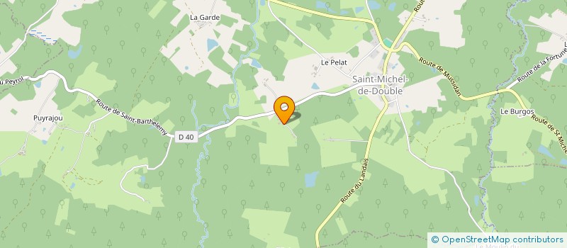 localisation de l'entreprise MONSIEUR JEAN-CLAUDE MARACHET  BEAURONNE