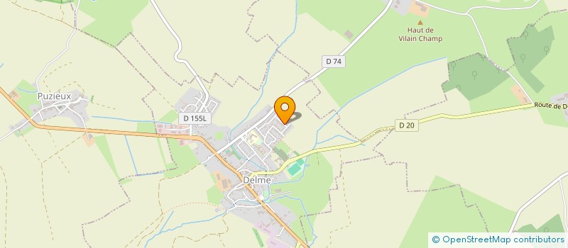 localisation de l'entreprise MONSIEUR JEAN-CLAUDE MARCHAL  DELME