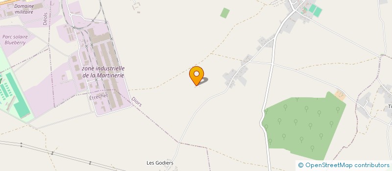 localisation de l'entreprise MONSIEUR JEAN-CLAUDE MARGOTTON  DIORS