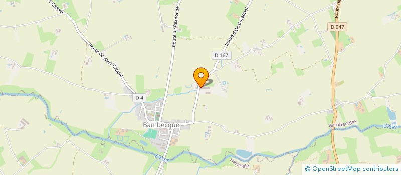 localisation de l'entreprise MONSIEUR JEAN-CLAUDE MARTIN  BAMBECQUE