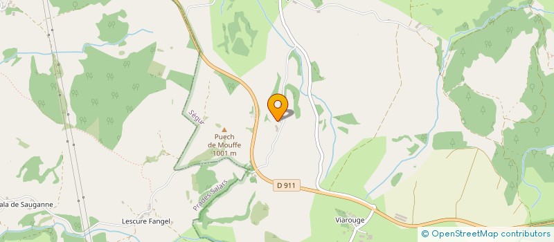 localisation de l'entreprise MONSIEUR JEAN CLAUDE MARTIN  PONT-DE-SALARS