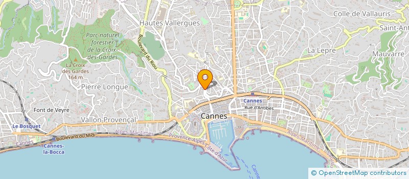 localisation de l'entreprise MONSIEUR JEAN-CLAUDE MARTINEZ à CANNES
