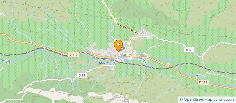 localisation de l'entreprise MONSIEUR JEAN-CLAUDE MARTY  MAURY