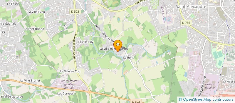 localisation de l'entreprise MONSIEUR JEAN-CLAUDE MARTZ  SAINT-LUNAIRE