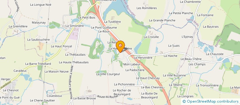 localisation de l'entreprise MONSIEUR JEAN-CLAUDE MASSERA  SAINT-SYMPHORIEN