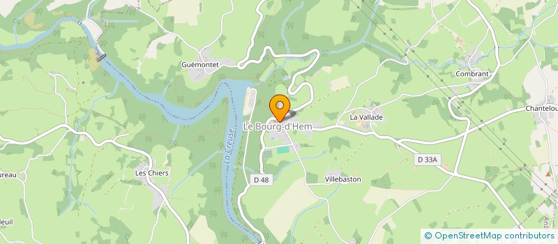 localisation de l'entreprise MONSIEUR JEAN CLAUDE MAZURE  LINARD-MALVAL