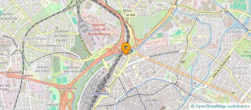 localisation de l'entreprise MONSIEUR JEAN-CLAUDE MEHRING  SAINTE-MARGUERITE