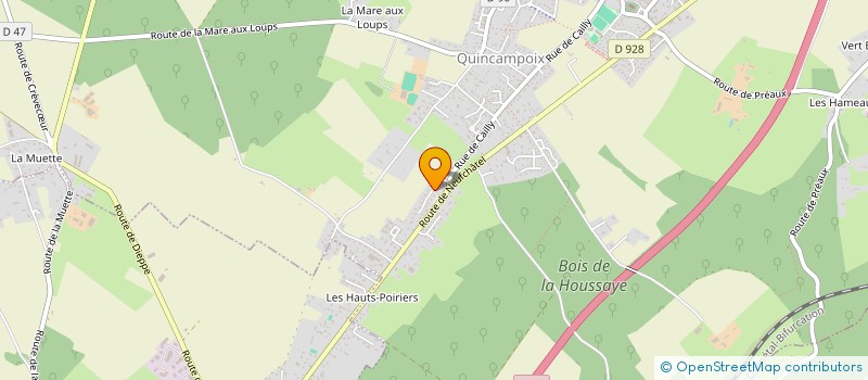 localisation de l'entreprise MONSIEUR JEAN-CLAUDE MENDES DE OLIVEIRA à QUINCAMPOIX